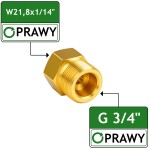 Redukcja GW W21,8x1/14 - GZ G3/4" Vogelmann