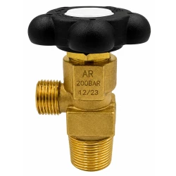 Zawór do butli Argon MIX Hel 200bar W 21,8x1/14