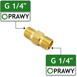 Łącznik gazowy Łącznik gazowy 1/4″RH (tlen/Ar/CO2/Azot) Vogelmann