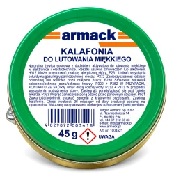 ARMACK Kalafonia do lutowania miękkiego 45g